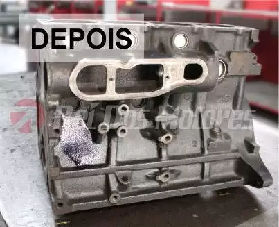 Solda de Bloco do Motor Mercedes Benz GLA 200 depois